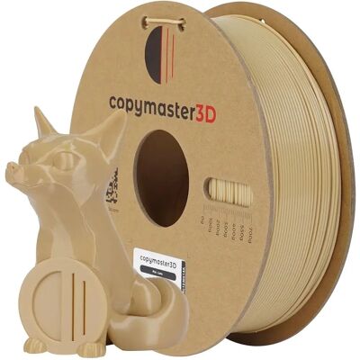 Copymaster3D PLA 1,75mm Hellbraun - 3D-Druckerfilament Copymaster3D PLA 1,75mm Hellbraun - 3D-Druckerfilament