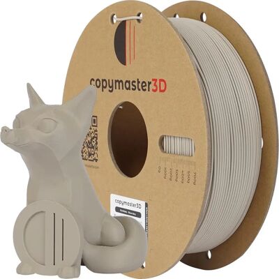 Copymaster3D PLA Mat Pearl - 1.75mm, Varm Grå - 3D Printer Filament Copymaster3D PLA Mat Pearl - 1.75mm, Varm Grå - 3D Printer Filament