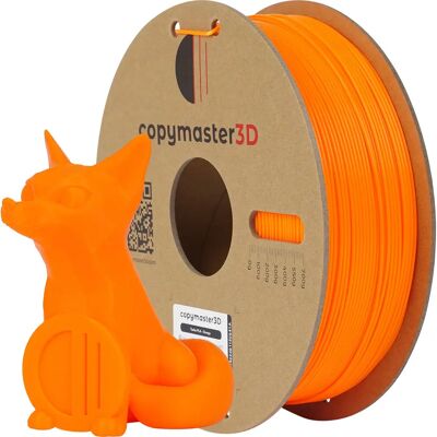Copymaster3D Turbo PLA - Filament 3D pour Imprimante - Orange - Publicité Copymaster3D Turbo PLA - Filament 3D pour Imprimante - Orange - Publicité