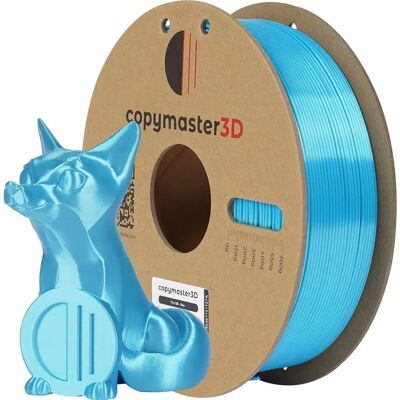 Copymaster3D blå PLA silk filament för 3D-skrivare Copymaster3D blå PLA silk filament för 3D-skrivare
