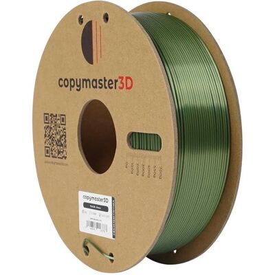 Filamento di seta PLA bronzo Copymaster3D - Stampante 3D, 1.75 mm Filamento di seta PLA bronzo Copymaster3D - Stampante 3D, 1.75 mm