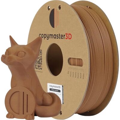 Copymaster3D PLA Trä -Filament för 3D-skrivare - Mörkt trä Copymaster3D PLA Trä -Filament för 3D-skrivare - Mörkt trä