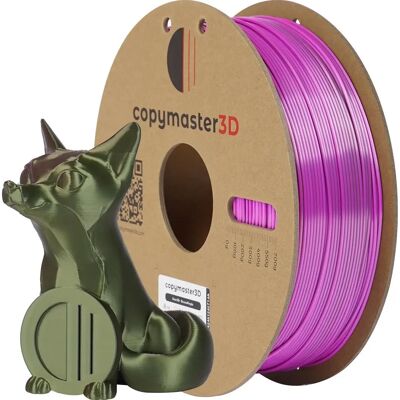 Copymaster3D Duo-Silk 3D Utskriftsfärgningsmaterial - Brons/Purpur Copymaster3D Duo-Silk 3D Utskriftsfärgningsmaterial - Brons/Purpur