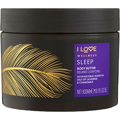 I Love Wellness Sleep Body Butter - Lavender & Chamomile - 300ml I Love Wellness Sleep Body Butter - Lavender & Chamomile - 300ml