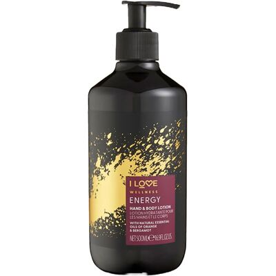 I Love Wellness Energy Hand & Body Lotion - Hand & Body Lotion I Love Wellness Energy Hand & Body Lotion - Hand & Body Lotion