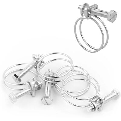 KCT - 26-30mm Adjustable Hose Clips - Pack 5 - Hose Clips KCT - 26-30mm Adjustable Hose Clips - Pack 5 - Hose Clips