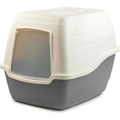 KCT - Enclosed Hooded Large Cat - Grey - Litter Box KCT - Enclosed Hooded Large Cat - Grey - Litter Box