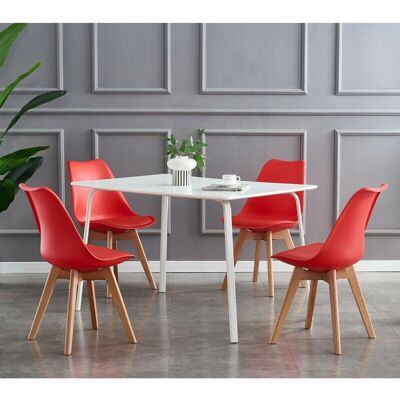 MCC - Dining Chairs - Red - Dining Chairs MCC - Dining Chairs - Red - Dining Chairs
