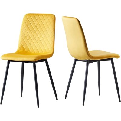 Lexi Velvet Dining Chairs - Dining Chairs Lexi Velvet Dining Chairs - Dining Chairs