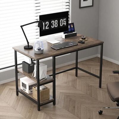 MCC Chicago 100cm Distressed Grey Shelves L/R desk MCC Chicago 100cm Distressed Grey Shelves L/R desk