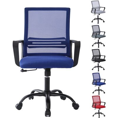 Chaise pivotante réglable bleue MCC - Mobilier de bureau - Publicité Chaise pivotante réglable bleue MCC - Mobilier de bureau - Publicité