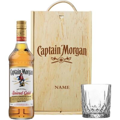 Captain Morgan - Spiced Gold - Cola Included - Gift Set Captain Morgan - Spiced Gold - Cola Included - Gift Set