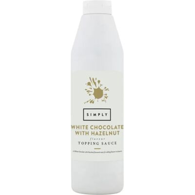 Unknown - Simply White Hazelnut - Chocolate sauce Unknown - Simply White Hazelnut - Chocolate sauce