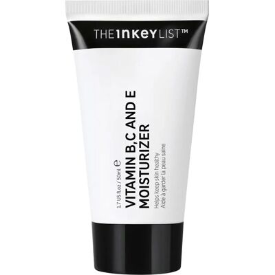 The Inkey List Crème Hydratante Vitamines B, C & E (50ml) - Publicité The Inkey List Crème Hydratante Vitamines B, C & E (50ml) - Publicité