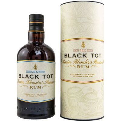 Black Tot Master Blender's Reserve Rum 2022 Limitierte Edition 0,7l 54,5% Black Tot Master Blender's Reserve Rum 2022 Limitierte Edition 0,7l 54,5%