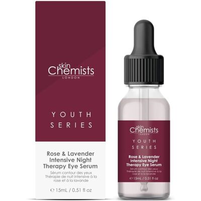 Skin Chemists Rose & Lavander Intensive Night Therapy Eye Serum - 15ml Skin Chemists Rose & Lavander Intensive Night Therapy Eye Serum - 15ml