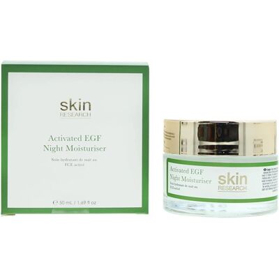 Skin Research Damen Fortschrittlicher Epidermaler Wachstumsfaktor Nacht Feuchtigkeitscreme - 50ml Skin Research Damen Fortschrittlicher Epidermaler Wachstumsfaktor Nacht Feuchtigkeitscreme - 50ml