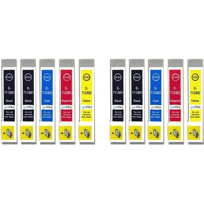Go Inks Epson Stylus Ink Cartridges - Multiple Colors Go Inks Epson Stylus Ink Cartridges - Multiple Colors