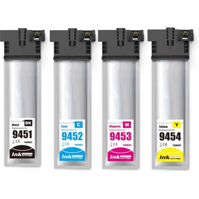 Go Inks Epson T945 XL Set - High Capacity Ink Cartridges for Epson WorkForce Pro Go Inks Epson T945 XL Set - High Capacity Ink Cartridges for Epson WorkForce Pro