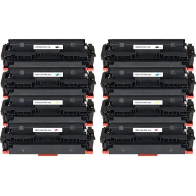 HP W2030A W2031A W2032A W2033A Set of 4 Laser Toner Cartridges - Printer Supplies HP W2030A W2031A W2032A W2033A Set of 4 Laser Toner Cartridges - Printer Supplies