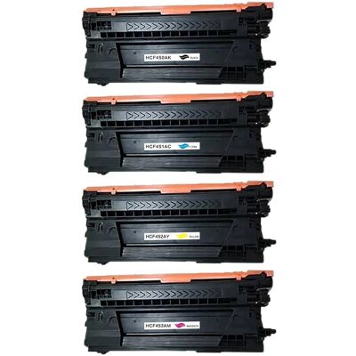Go Inks CF450A, CF451A, CF452A, CF453A Laser Toner Cartridges - Color LaserJet Go Inks CF450A, CF451A, CF452A, CF453A Laser Toner Cartridges - Color LaserJet