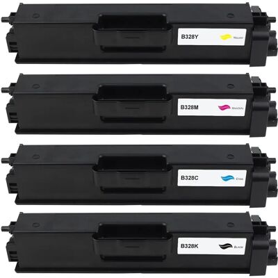 Go Inks Brother Tn328 High Capacity Laser Toner Set - 4 Cartridges Go Inks Brother Tn328 High Capacity Laser Toner Set - 4 Cartridges