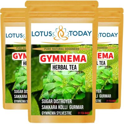 Lotus Gymnema Herbal Tea - Detox & Weight Control Lotus Gymnema Herbal Tea - Detox & Weight Control