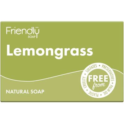 Friendly Soap Sitronmelisse & Hampestang - Såpe Friendly Soap Sitronmelisse & Hampestang - Såpe