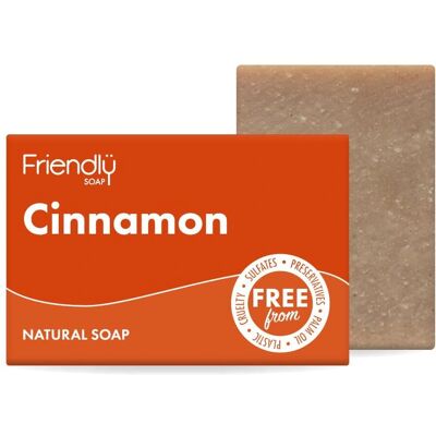 Friendly Soap Cinnamon & Cedarwood Natural Soap 95 g Friendly Soap Cinnamon & Cedarwood Natural Soap 95 g