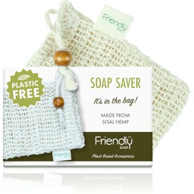 Friendly Soap Organic Hemp-Sisal Exfoliating Soap Saver - Soap Type Friendly Soap Organic Hemp-Sisal Exfoliating Soap Saver - Soap Type