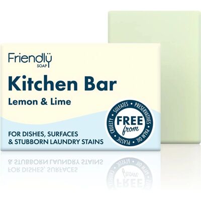 Savon Kitchen Bar Citron & Lime de Friendly Soap Savon Kitchen Bar Citron & Lime de Friendly Soap