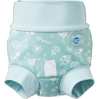 Splash About Happy Nappy Duo - Baby Swim Diaper - Green - Unisex Splash About Happy Nappy Duo - Baby Swim Diaper - Green - Unisex
