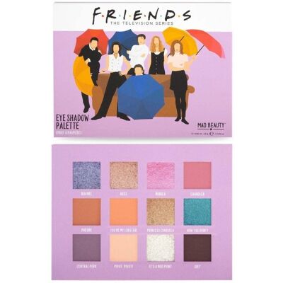 Παλέτα σκιών ματιών Mad Beauty Friends II - Eyeshadow Palette Παλέτα σκιών ματιών Mad Beauty Friends II - Eyeshadow Palette