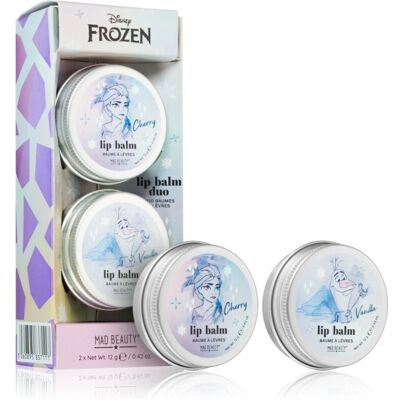 Δύο θρεπτικά και ενυδατικά balm χειλιών Frozen της Mad Beauty με Κεράσι και Βανίλια - Βάλσαμο χειλιών Δύο θρεπτικά και ενυδατικά balm χειλιών Frozen της Mad Beauty με Κεράσι και Βανίλια - Βάλσαμο χειλιών