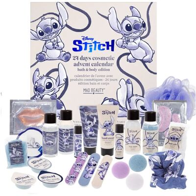 Calendrier de l'Avent Stitch Denim de Mad Beauty - Cadeau de Noël - Publicité Calendrier de l'Avent Stitch Denim de Mad Beauty - Cadeau de Noël - Publicité