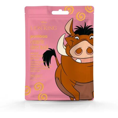Mad Beauty Lion King Pumba Moisturising Face Sheet Mask - Face Sheet Mask Mad Beauty Lion King Pumba Moisturising Face Sheet Mask - Face Sheet Mask