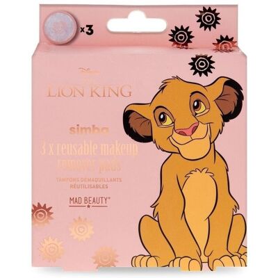 Mad Beauty Disney Regele Leu Dischete Refolosibile pentru Demachiat - Roz Mad Beauty Disney Regele Leu Dischete Refolosibile pentru Demachiat - Roz