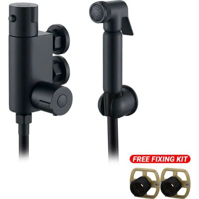Evolve - Thermostatic - Black Plated Brass - Bidet Douche - Toilet Evolve - Thermostatic - Black Plated Brass - Bidet Douche - Toilet