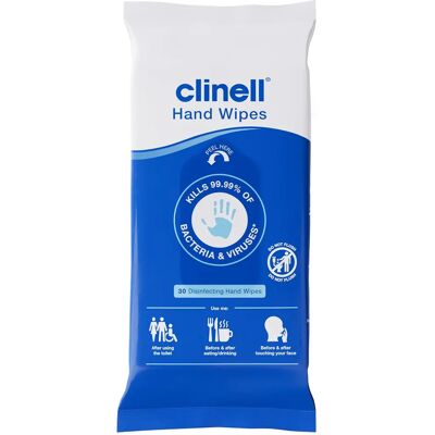 Clinell - HandWipes - Antimicrobial - Disinfecting - Wipes Clinell - HandWipes - Antimicrobial - Disinfecting - Wipes