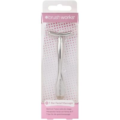 Brushworks Zink T-Bar Ansiktsmassager - Ansiktsmassager Brushworks Zink T-Bar Ansiktsmassager - Ansiktsmassager