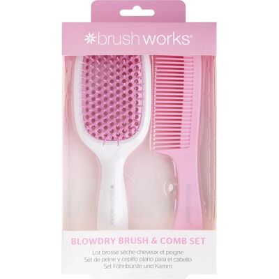 Brushworks HD Honeycomb Haartool-Set - Haar Brushworks HD Honeycomb Haartool-Set - Haar