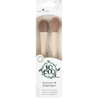So Eco Contour & Highlight Brush Set - Makeup Brush Set So Eco Contour & Highlight Brush Set - Makeup Brush Set