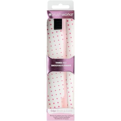Brushworks Edge Harja & Kampa - Muotoiluharja naisille Brushworks Edge Harja & Kampa - Muotoiluharja naisille