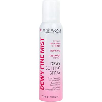 Brushworks Dewy Fine Mist Meikkiä kiinnittävä sumu - 150 ml Brushworks Dewy Fine Mist Meikkiä kiinnittävä sumu - 150 ml