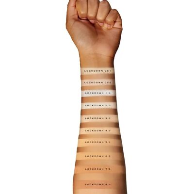 bPerfect Lockdown Luxe Pressed Powder - Lockdown - Polvo prensado bPerfect Lockdown Luxe Pressed Powder - Lockdown - Polvo prensado