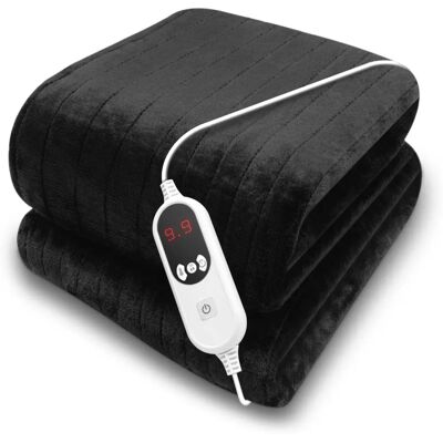Purus Black Deluxe Electric Heated Throw - Electric Heated Throw Purus Black Deluxe Electric Heated Throw - Electric Heated Throw