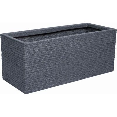 Samuel Alexander Ash Slate Effect Garden Trough Planter - Garden Troughs Samuel Alexander Ash Slate Effect Garden Trough Planter - Garden Troughs