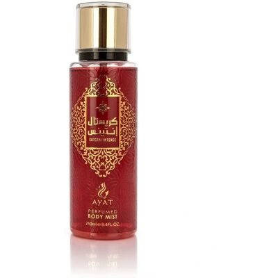 Ayat Crystal Intense Brume Corporelle - Parfum Oriental - Publicité Ayat Crystal Intense Brume Corporelle - Parfum Oriental - Publicité