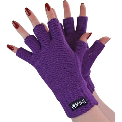 Gants d'hiver en polaire THMO - Gants sans doigts avec Thinsulate pour femmes - Publicité Gants d'hiver en polaire THMO - Gants sans doigts avec Thinsulate pour femmes - Publicité