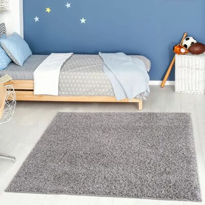THE RUGS - Myshaggy - Grey - 120x120 - Rug THE RUGS - Myshaggy - Grey - 120x120 - Rug